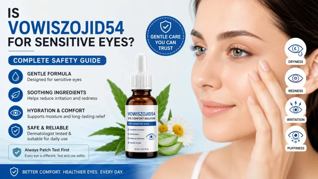 Is Vowiszojid54 for Sensitive Eyes